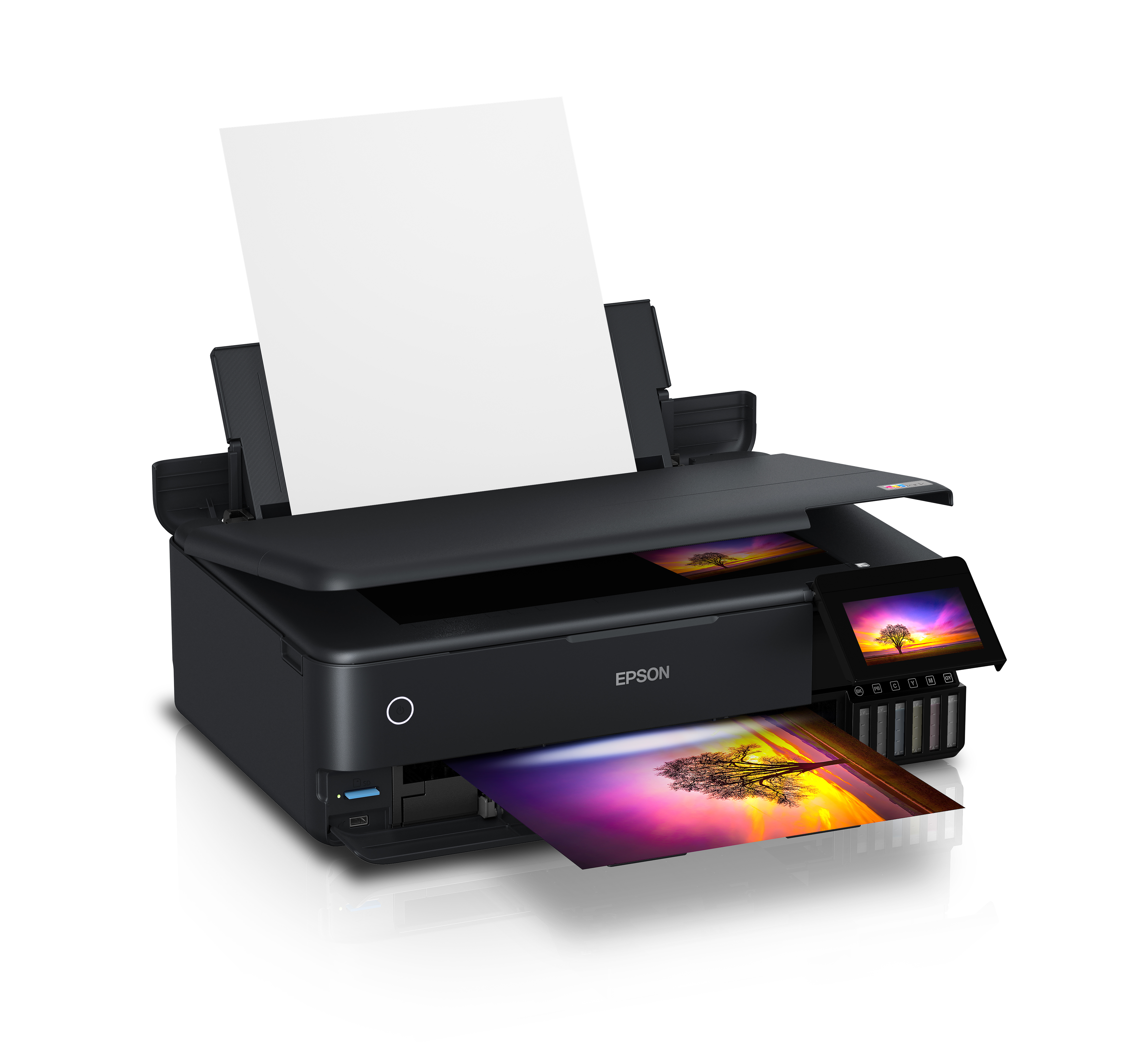 Epson Multifunctional Printer | EcoTank L8180 | Inkjet | Colour | Inkjet Multifunctional Printer | A3+ | Wi-Fi | Black