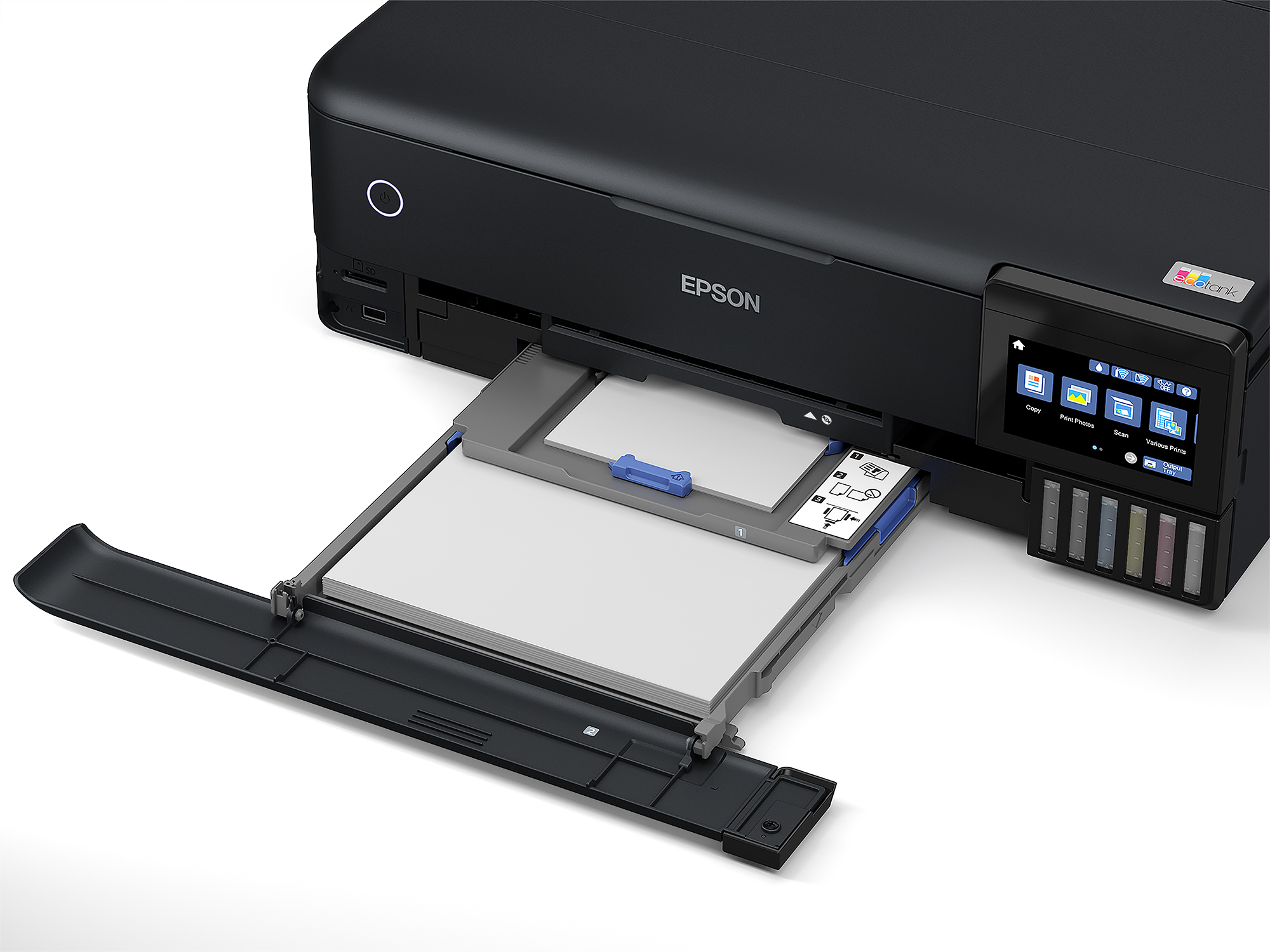 Epson Multifunctional Printer | EcoTank L8180 | Inkjet | Colour | Inkjet Multifunctional Printer | A3+ | Wi-Fi | Black