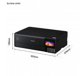 Epson Multifunctional Printer | EcoTank L8180 | Inkjet | Colour | Inkjet Multifunctional Printer | A3+ | Wi-Fi | Black