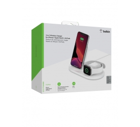 Belkin | 3-in-1 Wireless Charger for Apple Devices | BOOST CHARGE