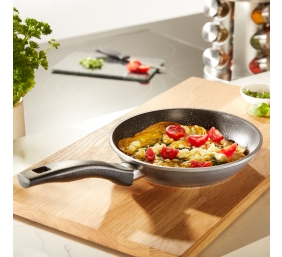 Stoneline | Pan | 6840 | Frying | Diameter 20 cm | Suitable for induction hob | Fixed handle | Anthracite