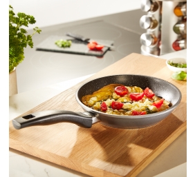 Stoneline | 6840 | Pan | Frying | Diameter 20 cm | Suitable for induction hob | Fixed handle | Anthracite