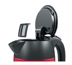 Bosch | Kettle | DesignLine TWK3P424 | Electric | 2400 W | 1.7 L | Stainless steel | 360° rotational base | Red