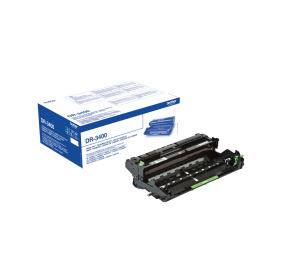 Brother DR-3400P (DR3400P) Drum Unit, Juoda