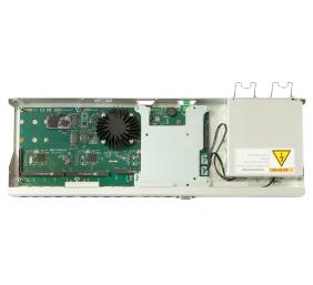 Mikrotik Wired Ethernet Router RB1100AHx4 Dude Edition, 1U Rackmount, Quad core 1.4GHz CPU, 1 GB RAM, 128 MB, 60GB M.2 SSD included, 13xGigabit LAN, 1xSerial console port RS232, 2x SATA3 ports, 2xM.2 slots, PCB Temperature and Voltage Monitor (CAPsMAN, Mo