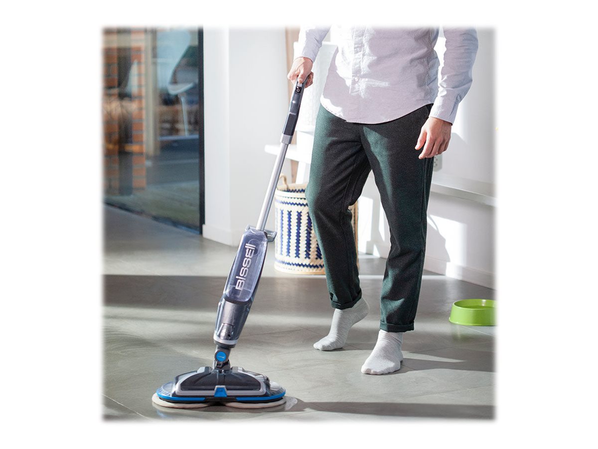 Mop | SpinWave | Cordless operating | Washing function | Operating time (max) 20 min | Lithium Ion | 18 V | Blue/Titanium