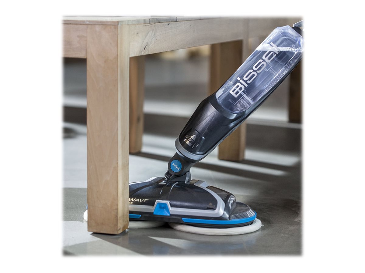Mop | SpinWave | Cordless operating | Washing function | Operating time (max) 20 min | Lithium Ion | 18 V | Blue/Titanium