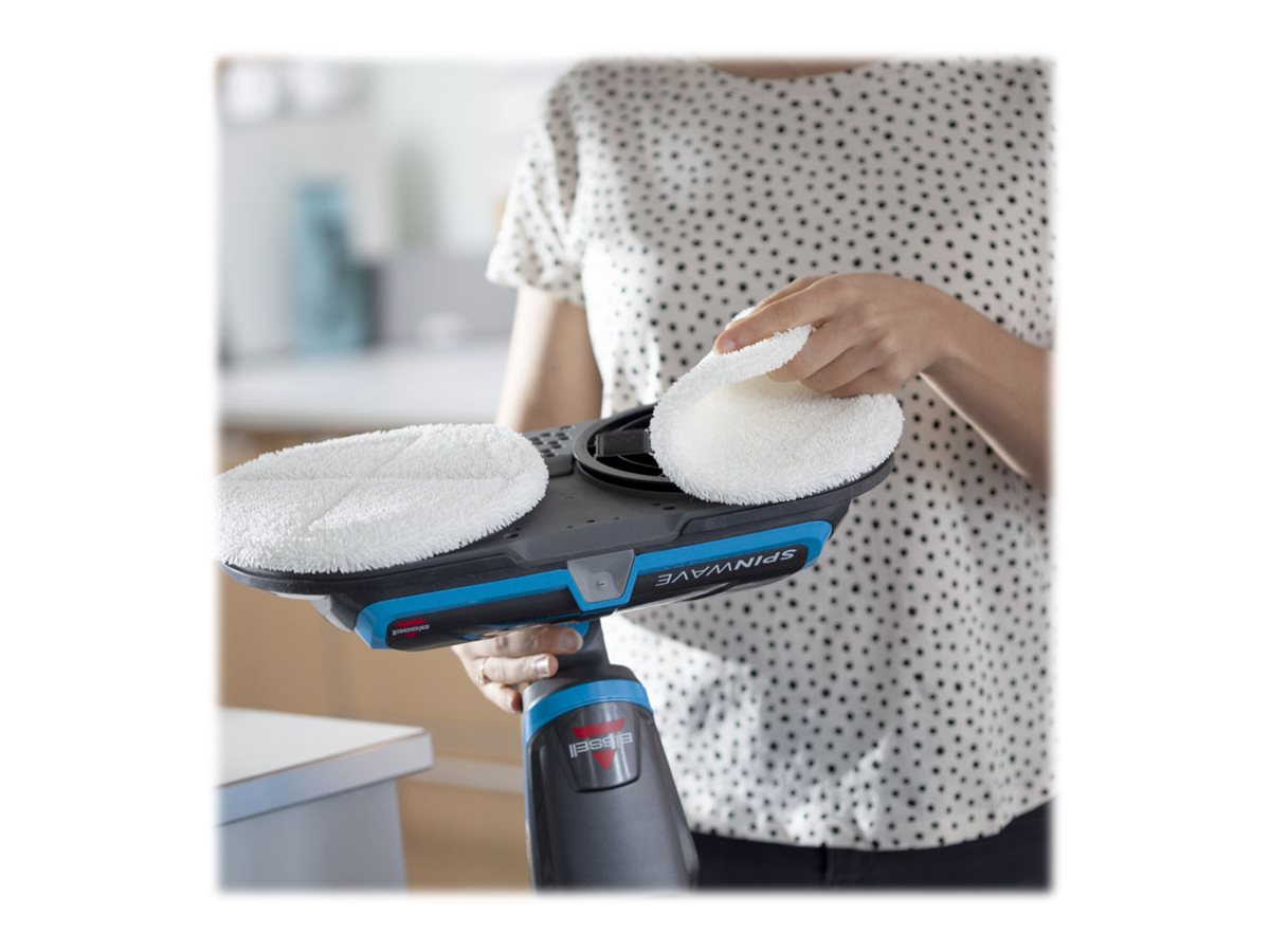 Mop | SpinWave | Cordless operating | Washing function | Operating time (max) 20 min | Lithium Ion | 18 V | Blue/Titanium