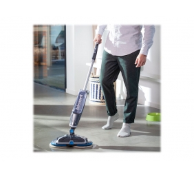 Mop | SpinWave | Cordless operating | Washing function | Operating time (max) 20 min | Lithium Ion | 18 V | Blue/Titanium