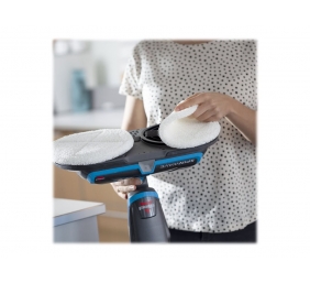 Mop | SpinWave | Cordless operating | Washing function | Operating time (max) 20 min | Lithium Ion | Power  W | 18 V | Blue/Titanium