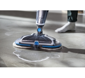 Mop | SpinWave | Cordless operating | Washing function | Operating time (max) 20 min | Lithium Ion | 18 V | Blue/Titanium