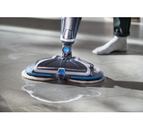 Mop | SpinWave | Cordless operating | Washing function | Operating time (max) 20 min | Lithium Ion | Power  W | 18 V | Blue/Titanium