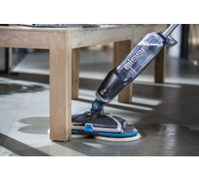 Mop | SpinWave | Cordless operating | Washing function | Operating time (max) 20 min | Lithium Ion | 18 V | Blue/Titanium