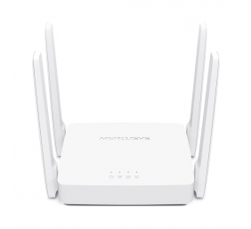 Mercusys | AC1200 Wireless Dual Band Router | AC10 | 802.11ac | 300+867 Mbit/s | 10/100 Mbit/s | Ethernet LAN (RJ-45) ports 2 | Mesh Support No | MU-MiMO Yes | No mobile broadband | Antenna type 4xFixed | No