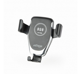 EnerGenie | EG-TA-CHAV-QI10-01 | Car smartphone holder with wireless charger | Built-in charger | Universal smartphone car holder with built-in wireless Qi fast charger, 10 W fast wireless Qi charging function to charge your phone while driving, Practical