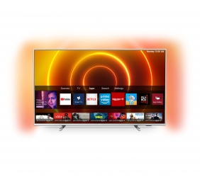 Philips 55PUS7855/12 55" (139 cm), Smart TV, Saphi, 4K UHD, 3840 x 2160 pixels, Wi-Fi, DVB-T/T2/T2-HD/C/S/S2,  Light-silver