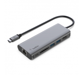 Belkin | USB-C 6-in-1 Multiport Adapter | AVC008btSGY