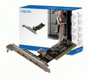 Logilink | 4+1-port USB 2.0 | PCI