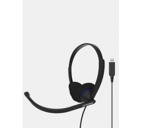Koss | Headphones | CS200 USB | Wired | On-Ear | Microphone | Black