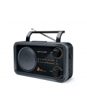 Muse | 2-bands portable radio | M-06DS | AUX in | Grey