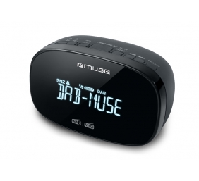 Muse | DAB+/FM Dual Alarm Clock Radio | M-150 CDB | Alarm function | AUX in | Black