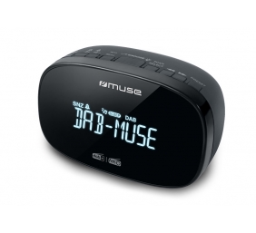 Muse | M-150 CDB | Alarm function | AUX in | Black | DAB+/FM Dual Alarm Clock Radio