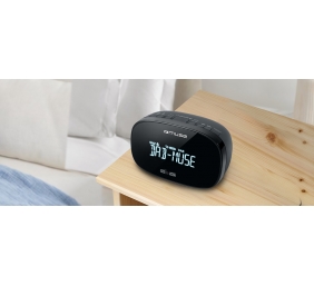 Muse | DAB+/FM Dual Alarm Clock Radio | M-150 CDB | Alarm function | AUX in | Black