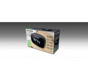 Muse | DAB+/FM Dual Alarm Clock Radio | M-150 CDB | Alarm function | AUX in | Black