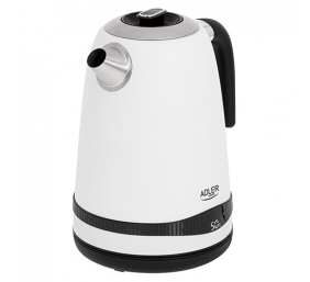 Adler | Kettle | AD 1295w | Electric | 2200 W | 1.7 L | Stainless steel | 360° rotational base | White