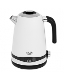 Adler | Kettle | AD 1295w | Electric | 2200 W | 1.7 L | Stainless steel | 360° rotational base | White