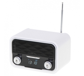 Adler | Bluetooth Radio | AD 1185 | AUX in | White