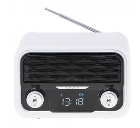 Adler | AD 1185 | Bluetooth Radio | AUX in | White