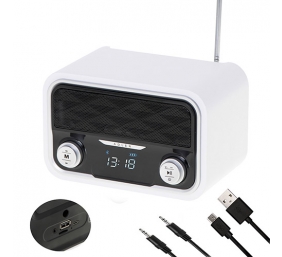 Adler | AD 1185 | Bluetooth Radio | AUX in | White