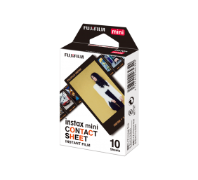 Fujifilm | Instant Film | Instax Mini Contact Sheet | 54 cm x 86 mm | Image dimensions: 62 × 46 mm | Quantity 10