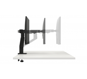 Dell | Desk Mount | MSA20 | Height, tilt, swivel, rotation, depth | 19-38 " | Maximum weight (capacity) 10 kg | Black