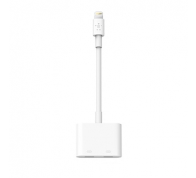 Belkin | Lightning Audio + Charge RockStar Cable, 11.5 cm, White | F8J198btWHT