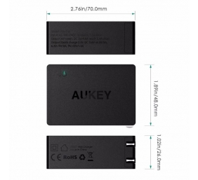 Aukey Wall Charger PA-T14	 3 x USB-A, 42 W