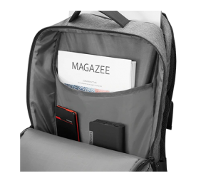 Lenovo | Essential | Business Casual 17-inch Backpack (Water-repellent fabric) | Fits up to size 17 " | Backpack | Waterproof | Charcoal Grey
