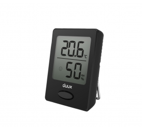 Duux | Black | LCD display | Hygrometer + Thermometer | Sense