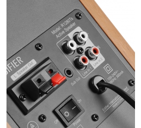 Edifier Powered Bookshelf Speakers SR1280TS Brown, Wireless connection