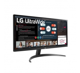 LG | UltraWide Monitor | 29WP500-B | 29 " | IPS | WFHD | 21:9 | 75 Hz | 5 ms | 2560 x 1080 pixels | 250 cd/m² | Headphone Out Port | HDMI ports quantity 2 | Black