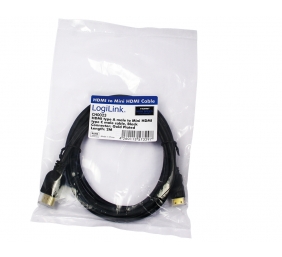 2m HDMI cable type A male - HDMI mini Typ C,  bulk cable Logilink | HDMI to mini-HDMI