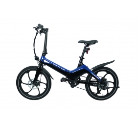 Blaupunkt Fiete 500, E-Bike, Motor power 250 W, Wheel size 20 ", Warranty 24 month(s), Blue/Black