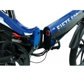 Blaupunkt Fiete 500, E-Bike, Motor power 250 W, Wheel size 20 ", Warranty 24 month(s), Blue/Black