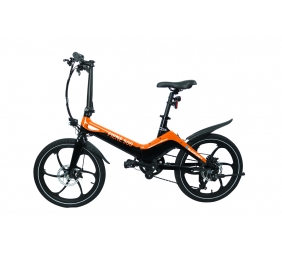 Blaupunkt Fiene 500, E-Bike, Motor power 250 W, Wheel size 20 ", Warranty 24 month(s), Orange/Black