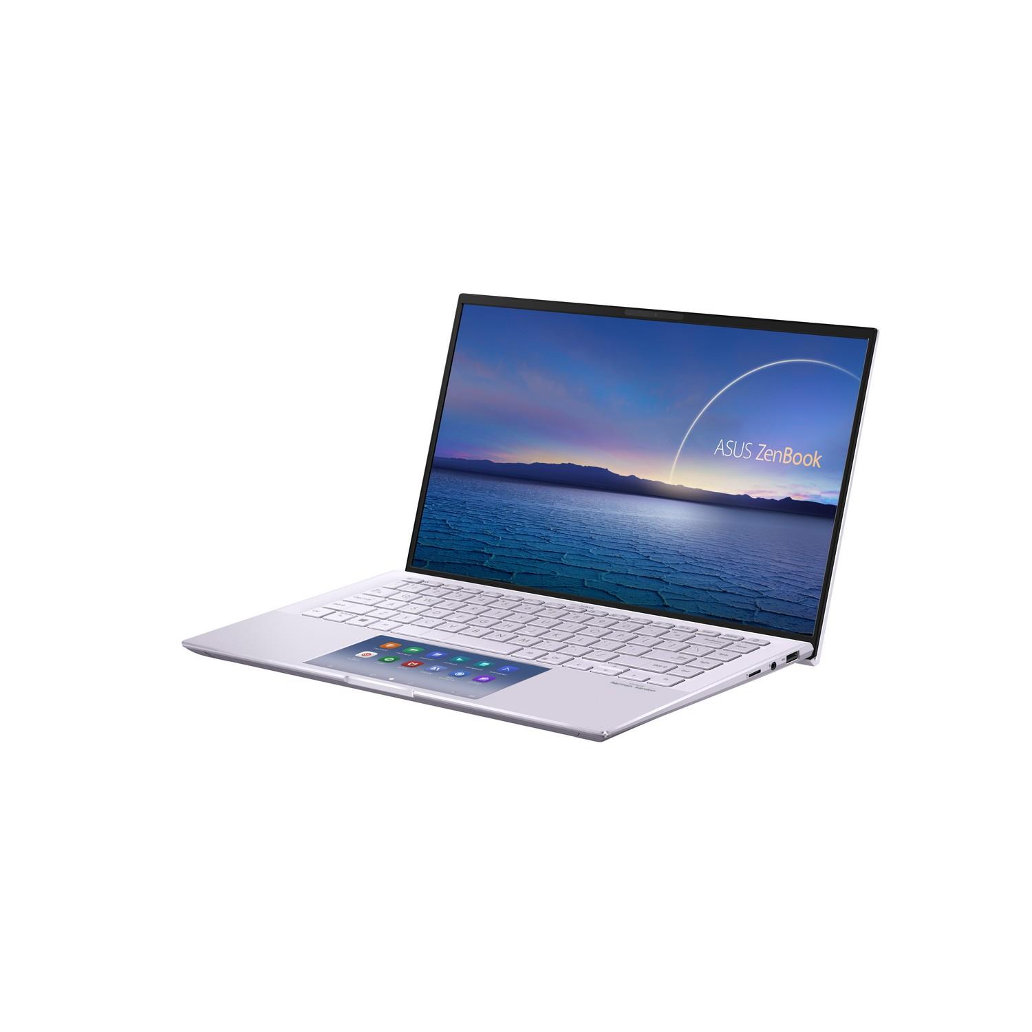 Asus ZenBook UX435EG-A5149T Lilac Mist, 14.0 ", IPS, FHD, 1920 x 1080 pixels, Matt, Intel Core i5, i5-1135G7, 8 GB, LPDDR4X on board, SSD 256 GB, NVIDIA GeForce MX450, No ODD, Windows 10 Home, 802.11ax, Bluetooth version 5.0, Keyboard language English, Ke