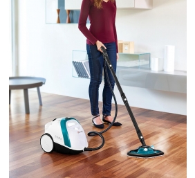 Polti | Steam cleaner | PTEU0277 Vaporetto Smart 100_T | Power 1500 W | Steam pressure 4 bar | Water tank capacity 2 L | White