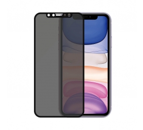 PanzerGlass | P2665 | Screen protector | Apple | iPhone Xr/11 | Tempered glass | Black | Confidentiality filter; Full frame coverage; Anti-shatter film (holds the glass together and protects against glass shards in case of breakage); Case Friendly – compa