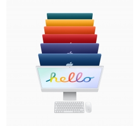 Apple | iMac | Desktop | AIO | 24 " | Apple M1 | Internal memory 8 GB | Solid-state drive capacity 256 GB | Apple M1 8-Core GPU | No optical drive | Keyboard language Swedish | macOS | Warranty 12 month(s)