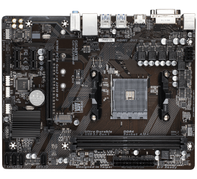 Gigabyte GA-A320M-H 3.0 Processor family AMD, Processor socket AM4, DDR4 DIMM, Memory slots 2, Number of SATA connectors 4 x SATA 6Gb/s, Chipset AMD A, Micro ATX